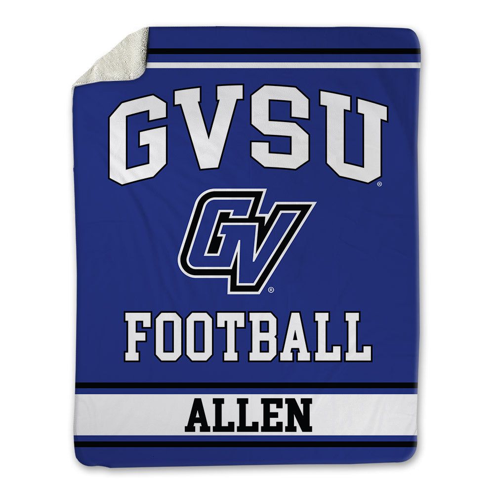 Grand Valley - NCAA Football : Chandler Allen - Blanket-0