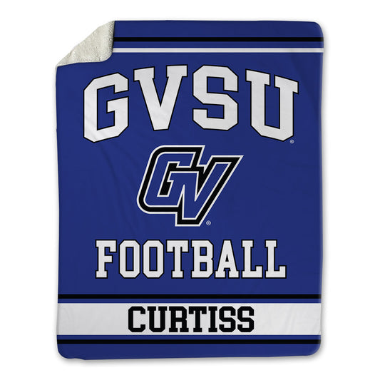 Grand Valley - NCAA Football : Evan Curtiss - Blanket-0