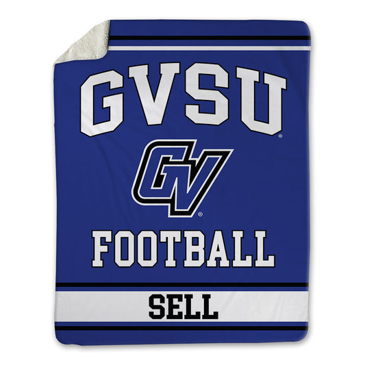 Grand Valley - NCAA Football : Keegan Sell - Blanket-0