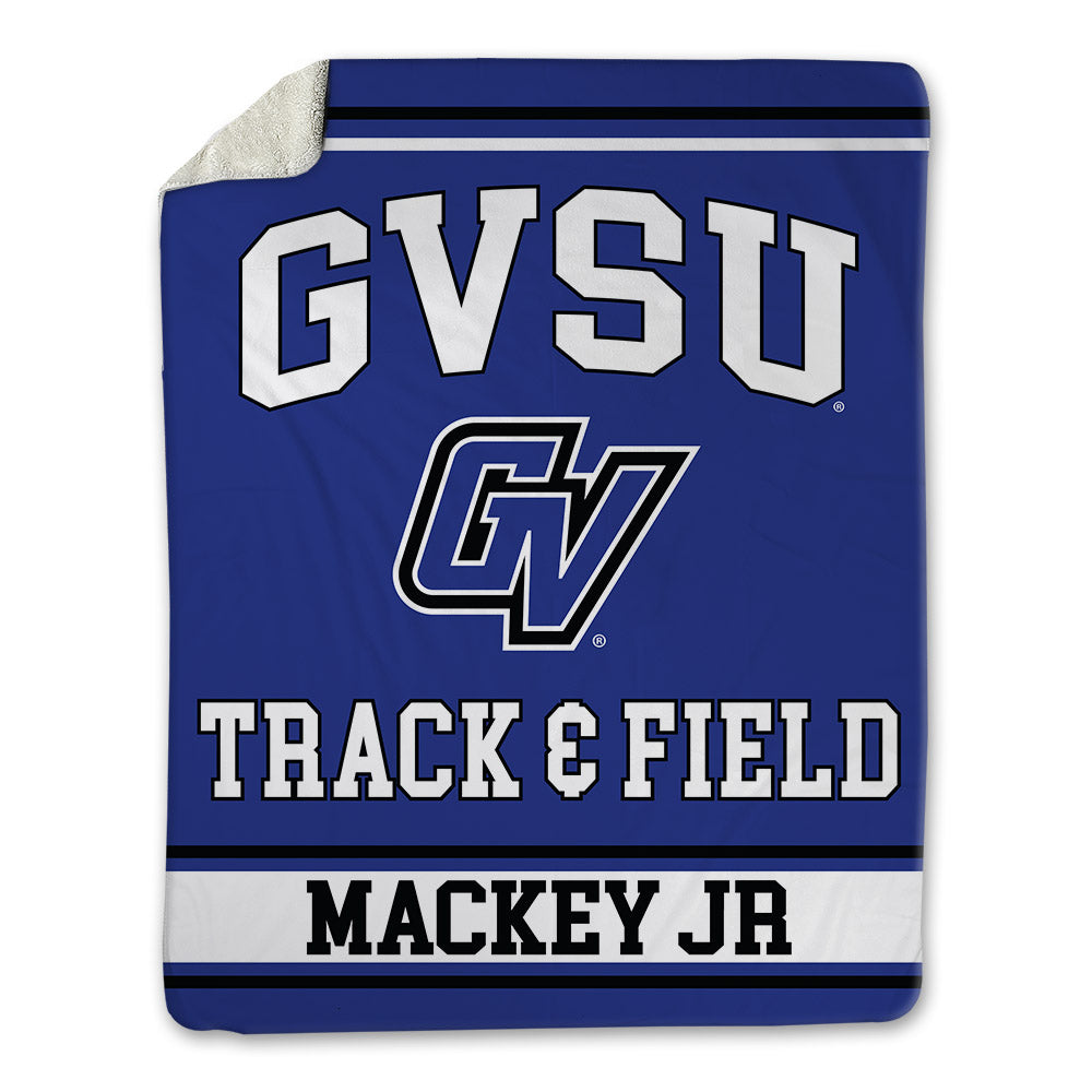 Grand Valley - NCAA Men's Track & Field : James Mackey Jr - Blanket-0