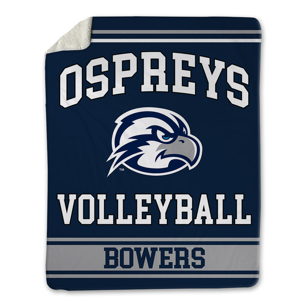 UNF - NCAA Women's Volleyball : Haleina Bowers - Blanket-0