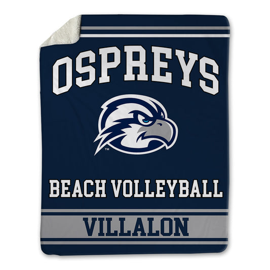 UNF - NCAA Beach Volleyball : Natalie Villalon - Blanket-0