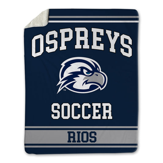 UNF - NCAA Men's Soccer : Rafa Rios - Blanket-0