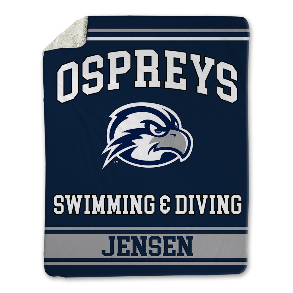 UNF - NCAA Women's Swimming & Diving : Allea Jensen - Blanket-0