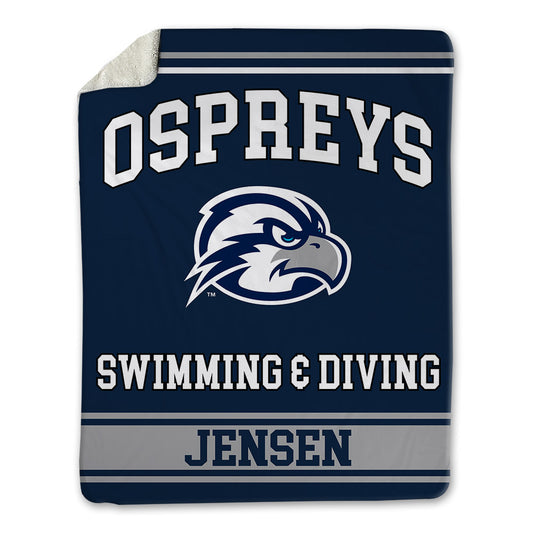 UNF - NCAA Women's Swimming & Diving : Allea Jensen - Blanket-0