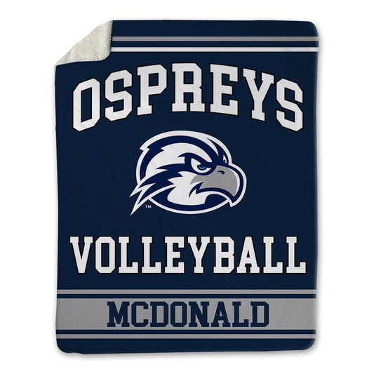 UNF - NCAA Women's Volleyball : Leah McDonald - Blanket-0