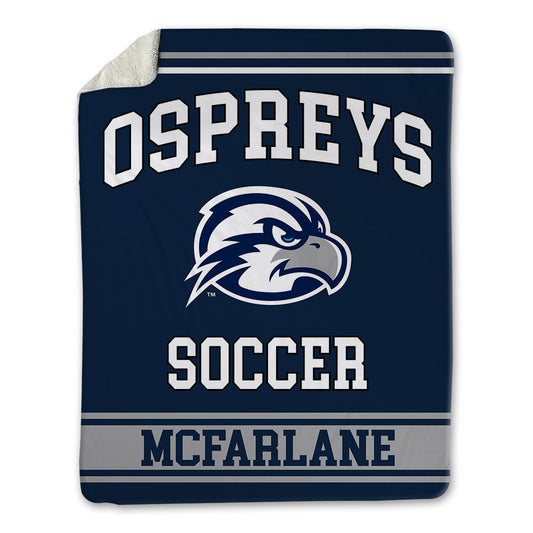 UNF - NCAA Men's Soccer : Michael McFarlane - Blanket-0
