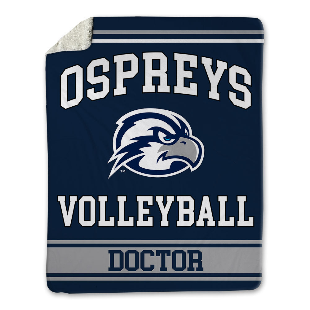 UNF - NCAA Women's Volleyball : Kaili Doctor - Blanket-0