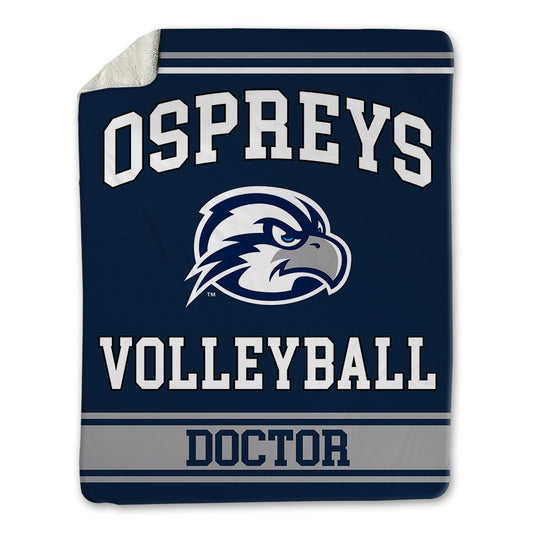 UNF - NCAA Women's Volleyball : Kaili Doctor - Blanket-0