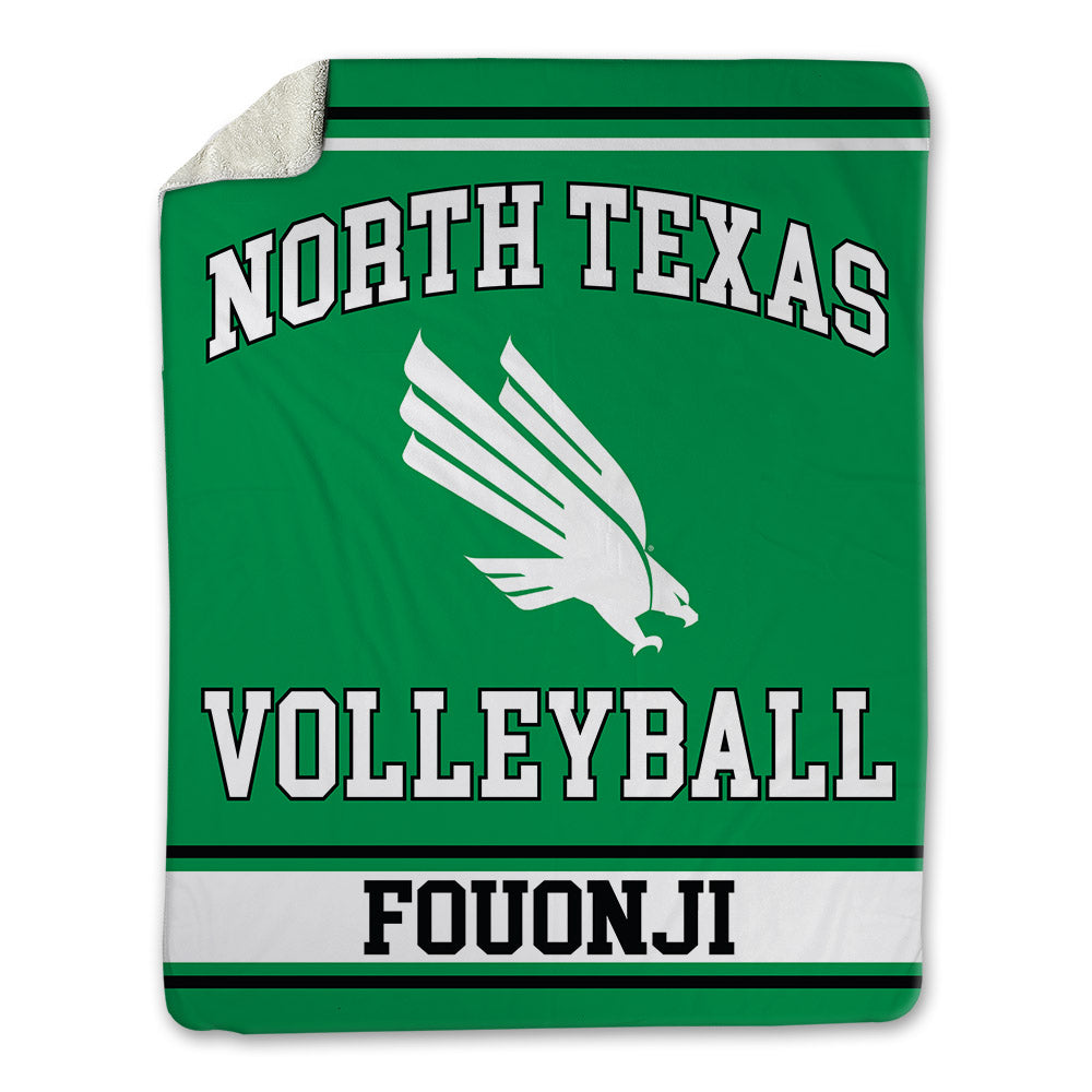 North Texas - NCAA Women's Volleyball : Loredana Fouonji - Blanket-0