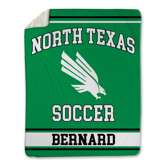 North Texas - NCAA Women's Soccer : Mia Bernard - Blanket-0