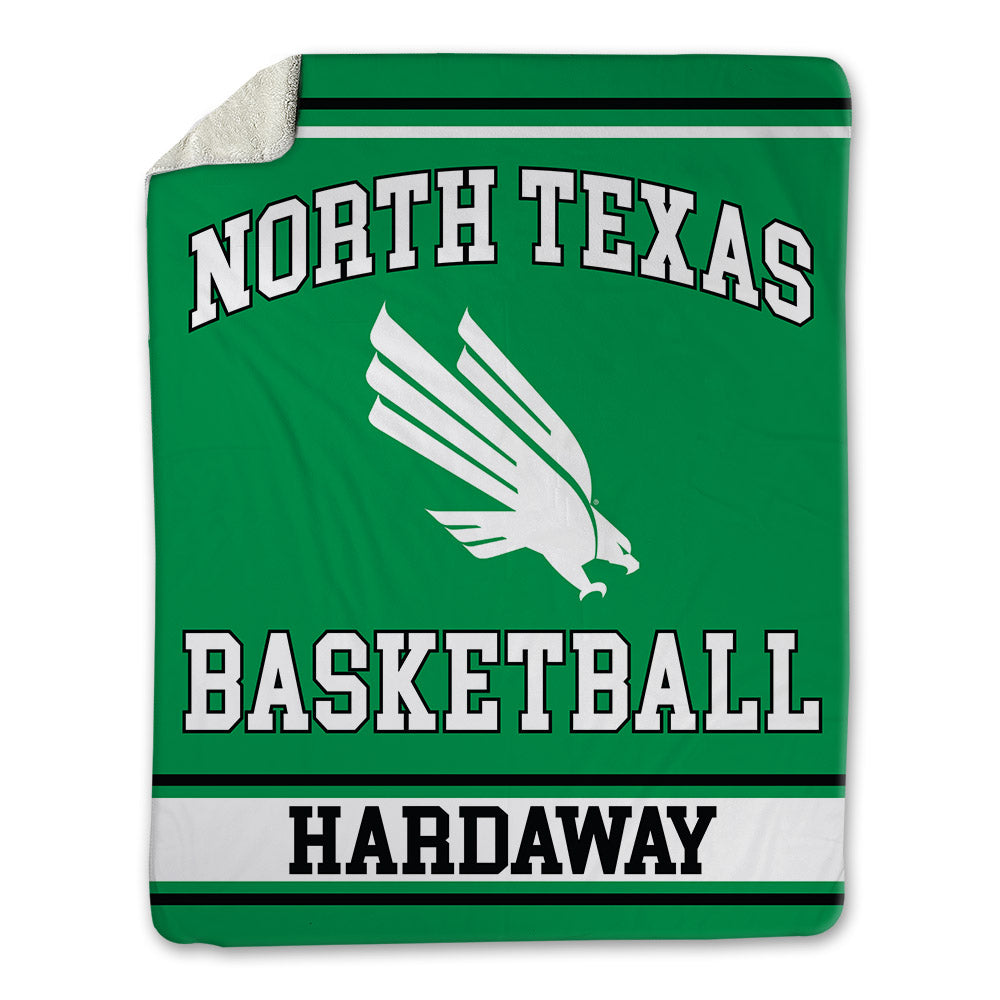 North Texas - NCAA Women's Basketball : Ereauna Hardaway - Blanket-0