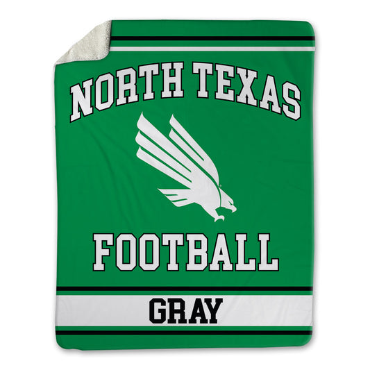 North Texas - NCAA Football : Ashton Gray - Blanket-0