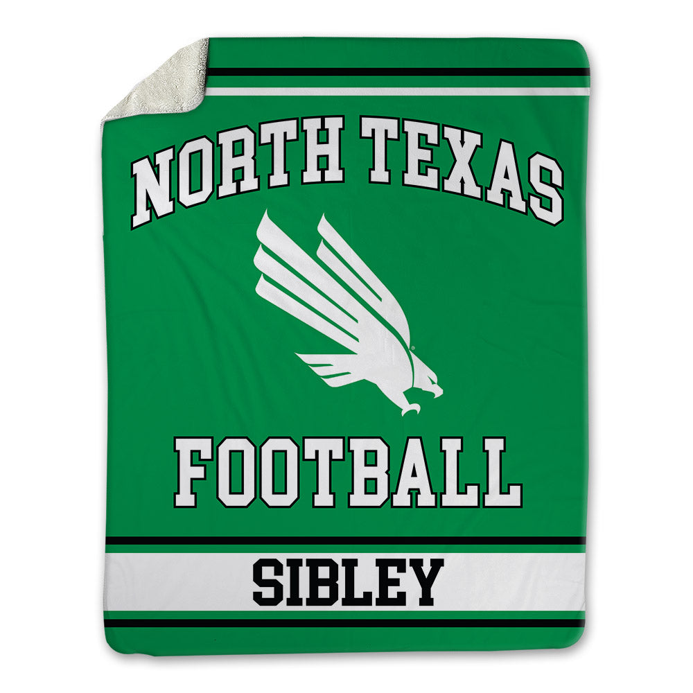 North Texas - NCAA Football : Kiefer sibley - Blanket-0