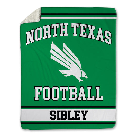 North Texas - NCAA Football : Kiefer sibley - Blanket-0