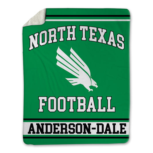 North Texas - NCAA Football : Kabriel Anderson-Dale - Blanket-0