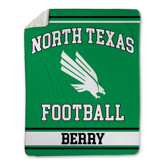 North Texas - NCAA Football : Amarion Berry - Blanket-0