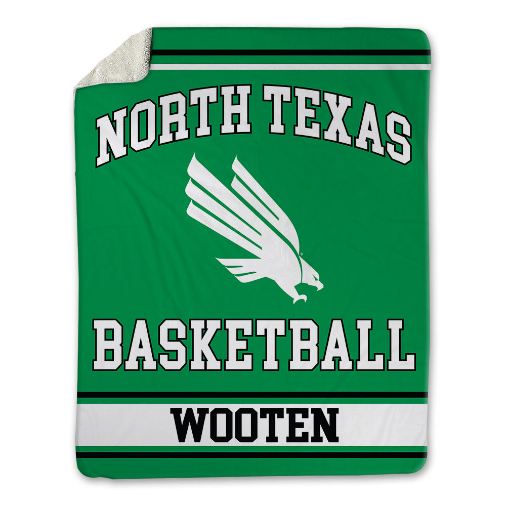 North Texas - NCAA Women's Basketball : Desiree Wooten - Blanket-0