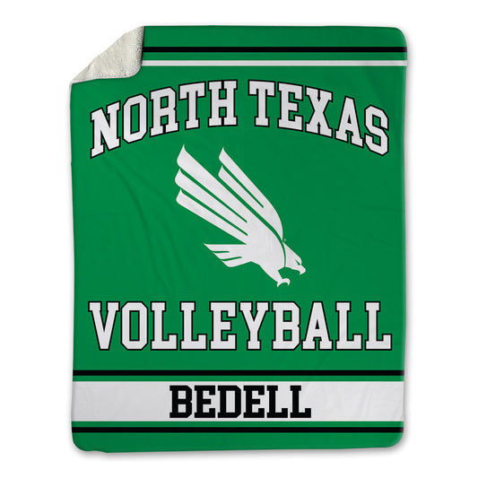 North Texas - NCAA Women's Volleyball : Reagan Bedell - Blanket-0