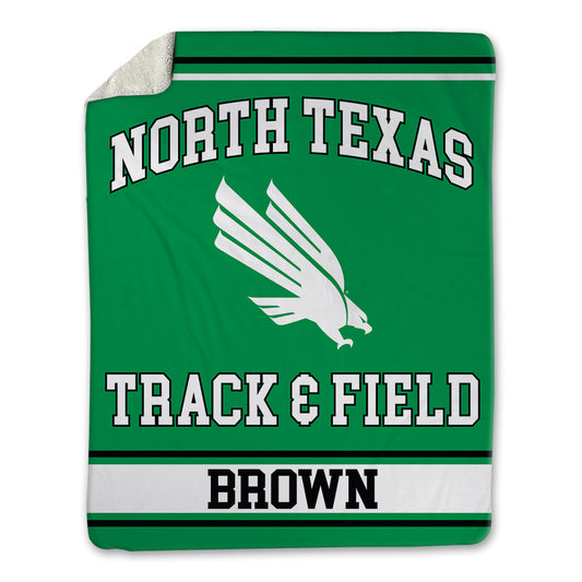 North Texas - NCAA Men's Track & Field : Makenden Brown - Blanket-0