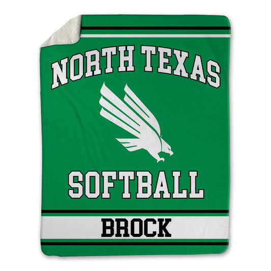 North Texas - NCAA Softball : Katy Brock - Blanket-0