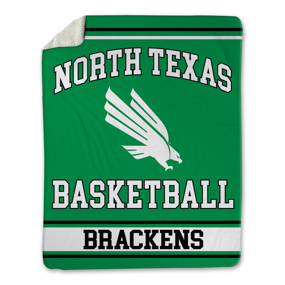 North Texas - NCAA Women's Basketball : Shadasia Brackens - Blanket-0