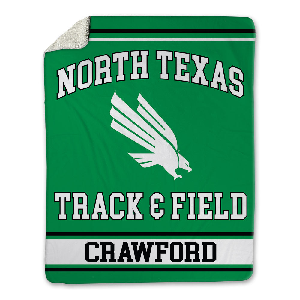 North Texas - NCAA Women's Track & Field : Alika Crawford - Blanket-0