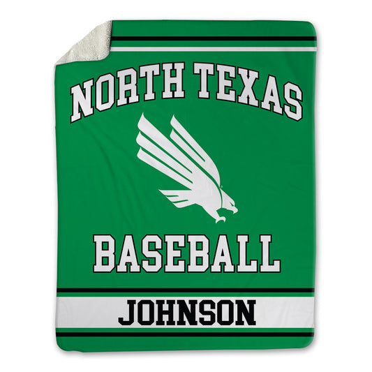 North Texas - NCAA Baseball : Kendyl Johnson - Blanket-0