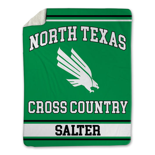 North Texas - NCAA Men's Cross Country : Iain Salter - Blanket-0