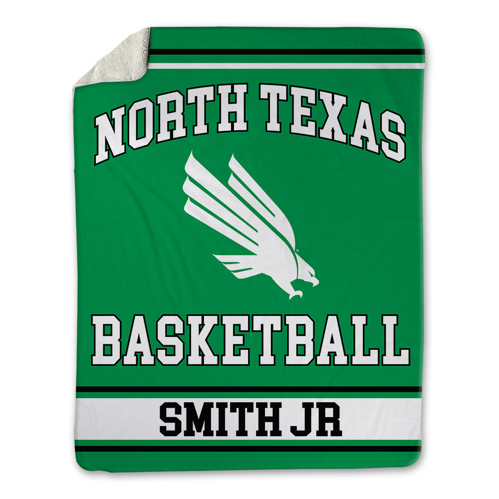 North Texas - NCAA Men's Basketball : Baron Smith Jr - Blanket-0