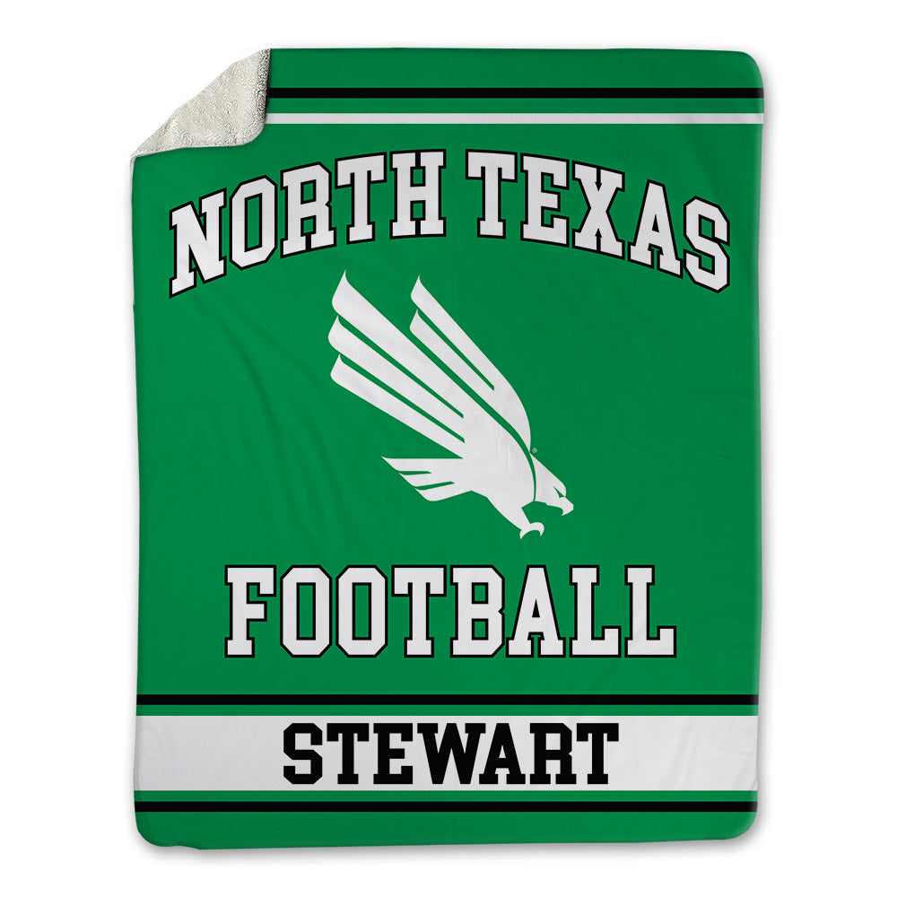 North Texas - NCAA Football : Lane Stewart - Blanket-0