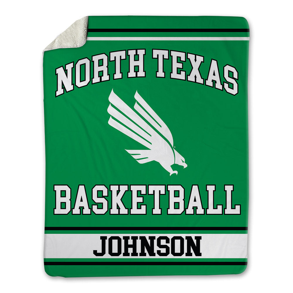 North Texas - NCAA Women's Basketball : Aniyah Johnson - Blanket-0