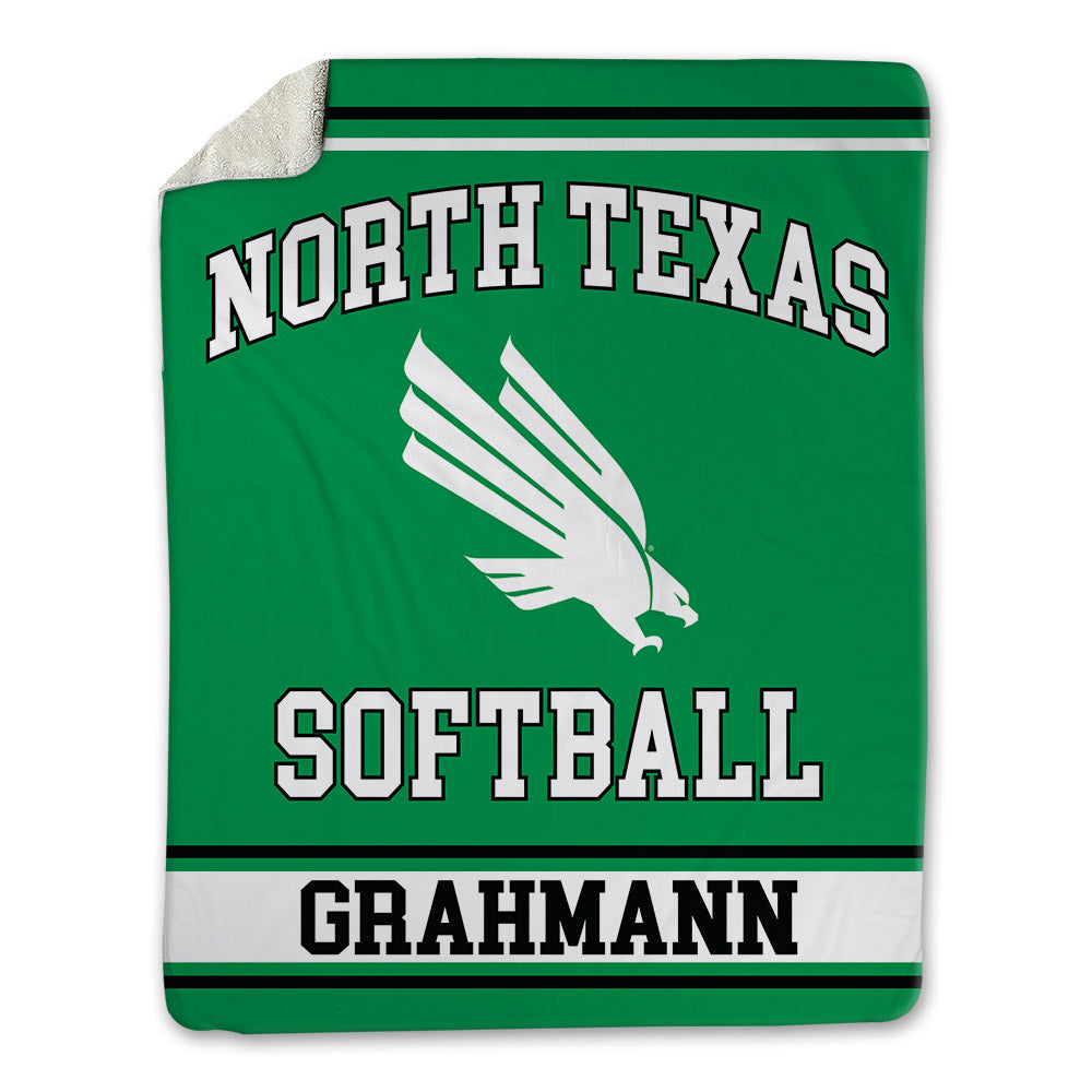 North Texas - NCAA Softball : Emma Grahmann - Blanket-0