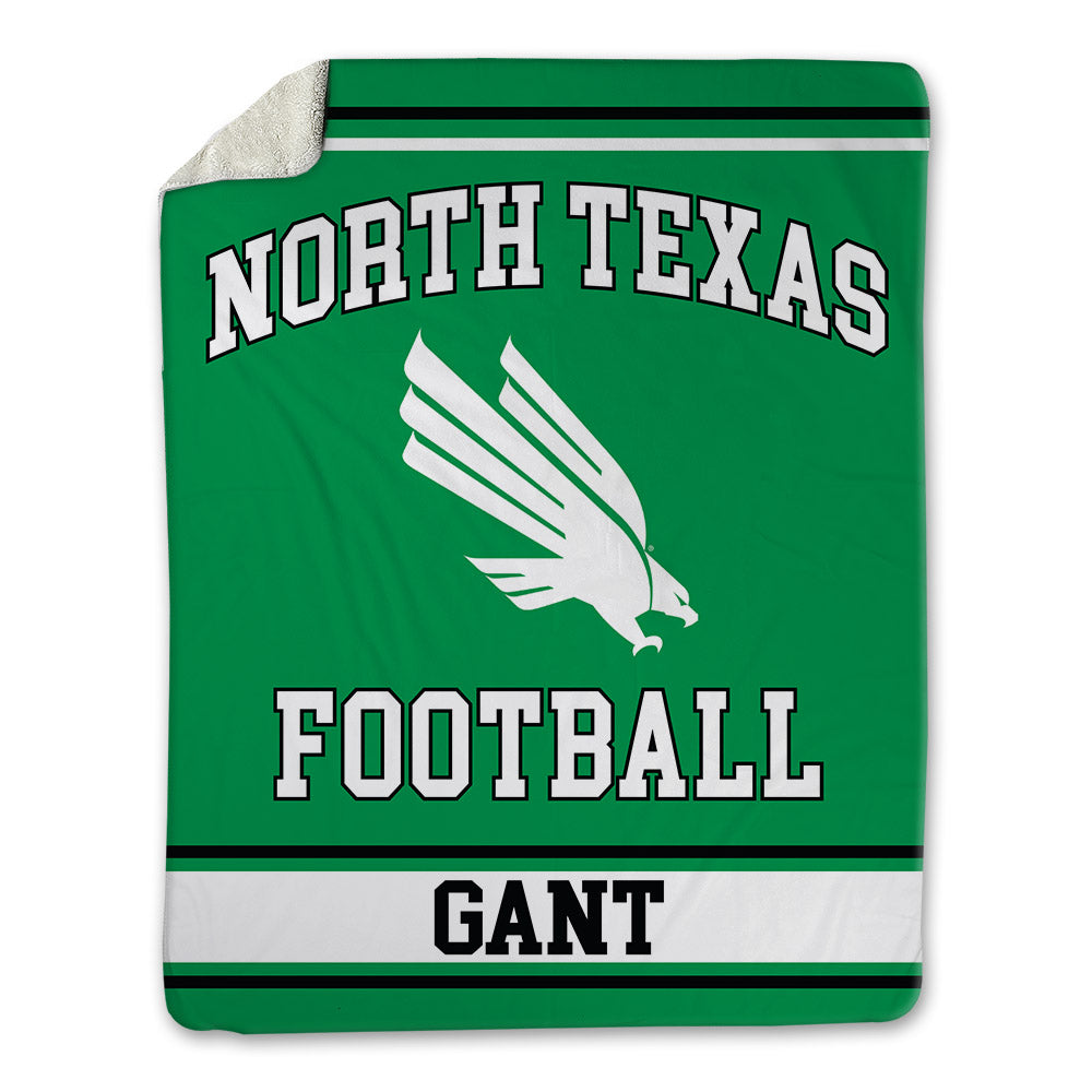 North Texas - NCAA Football : Chris Gant - Blanket-0