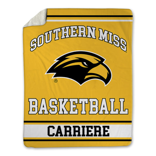 Southern Miss - NCAA Women's Basketball : Anaisha Carriere - Blanket-0