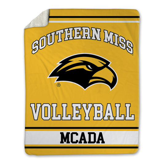Southern Miss - NCAA Women's Volleyball : Sadie McAda - Blanket-0