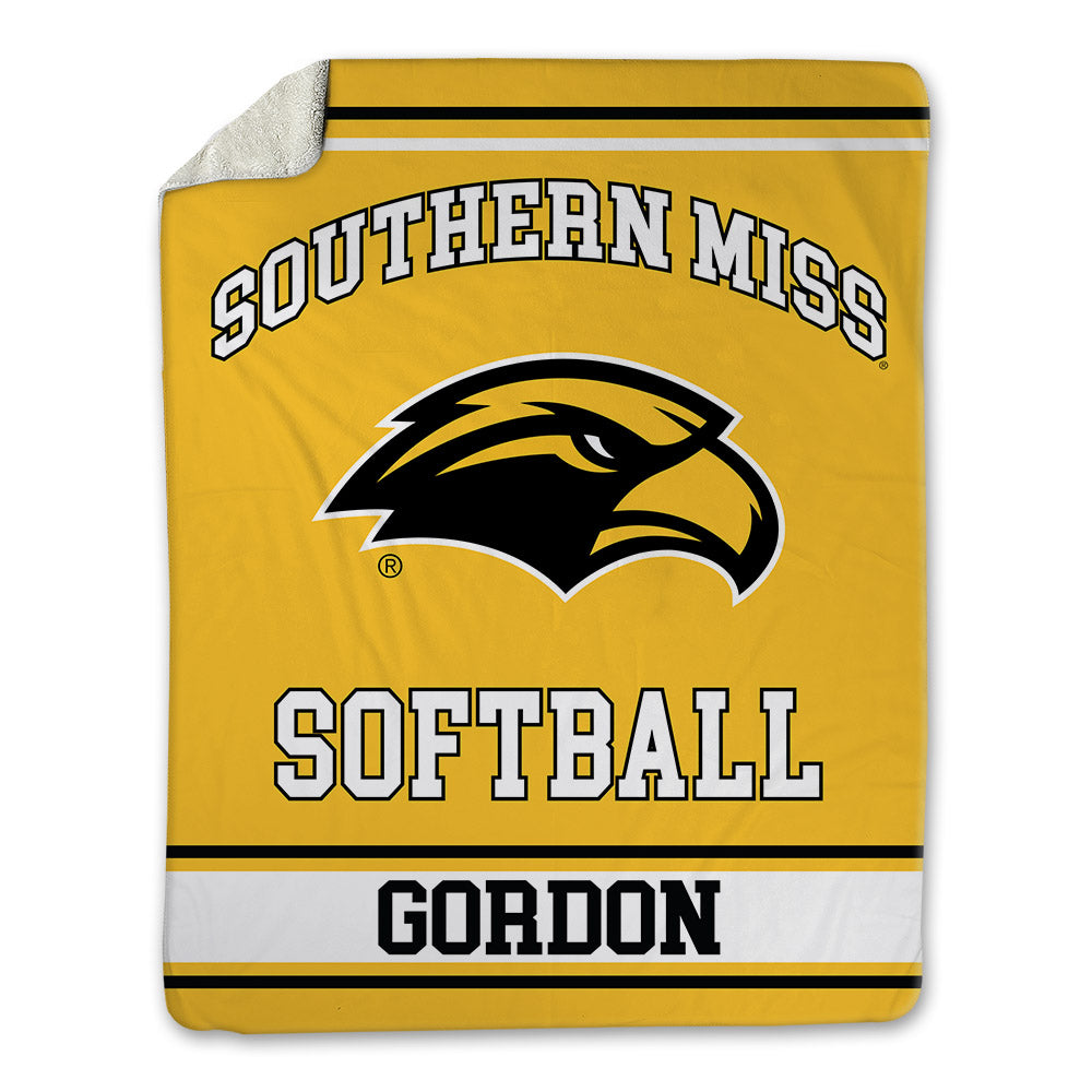 Southern Miss - NCAA Softball : Kinsley Gordon - Blanket-0