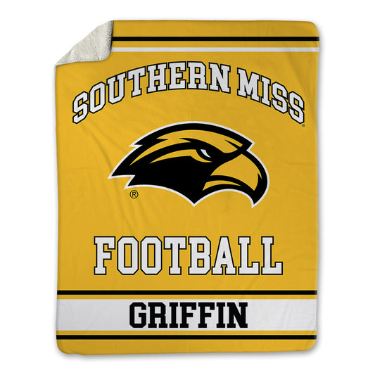Southern Miss - NCAA Football : David Griffin - Blanket-0