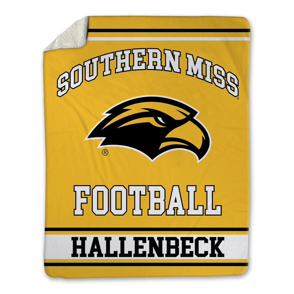 Southern Miss - NCAA Football : Najae Hallenbeck - Blanket-0