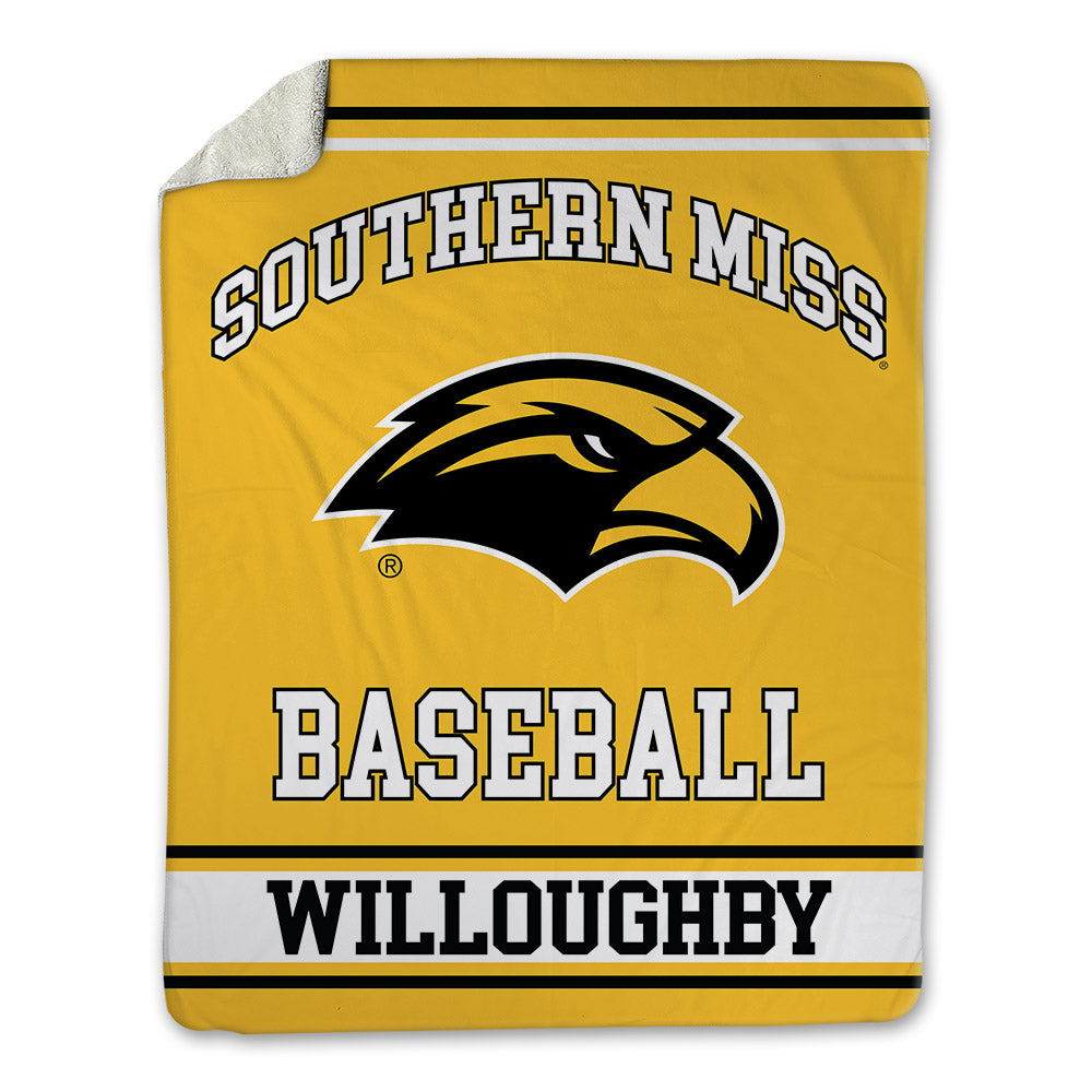 Southern Miss - NCAA Baseball : Brooks Willoughby - Blanket-0
