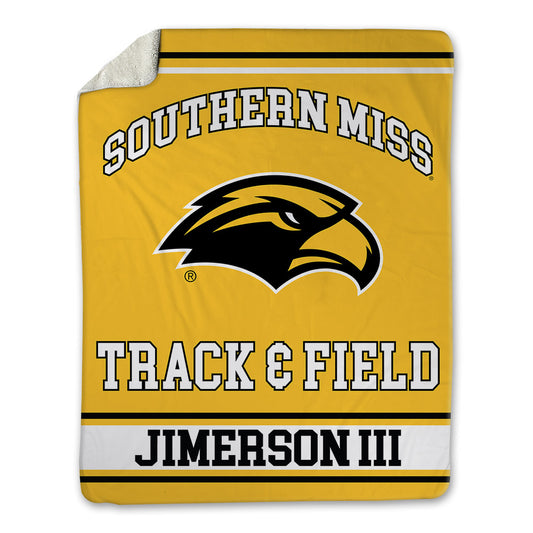 Southern Miss - NCAA Men's Track & Field : Clemon Jimerson III - Blanket-0