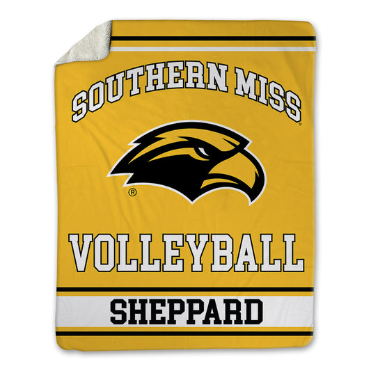 Southern Miss - NCAA Women's Volleyball : Sunni Sheppard - Blanket-0