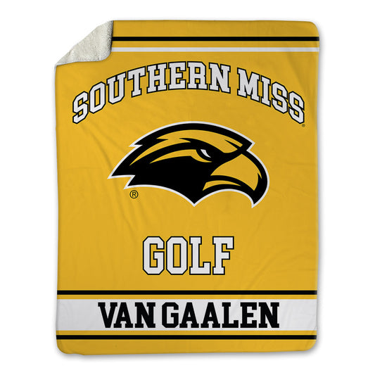 Southern Miss - NCAA Women's Golf : Savannah Van Gaalen - Blanket-0