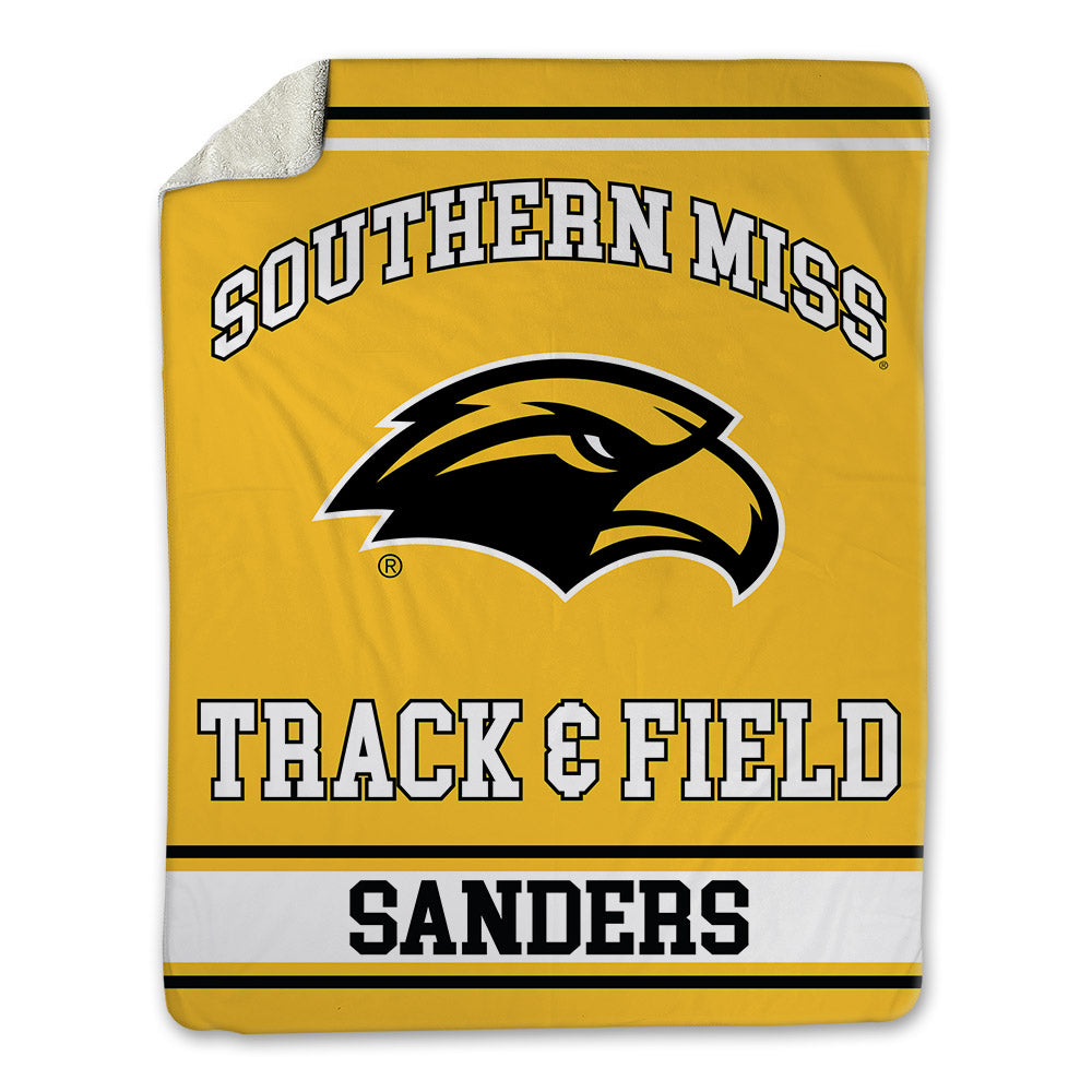 Southern Miss - NCAA Women's Track & Field : Kennedi Sanders - Blanket-0