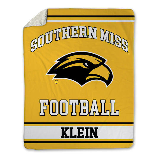 Southern Miss - NCAA Football : Jackson Klein - Blanket-0