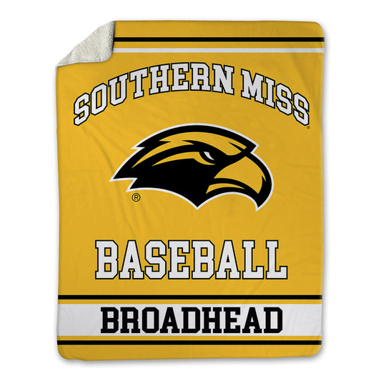 Southern Miss - NCAA Baseball : Teague Broadhead - Blanket-0