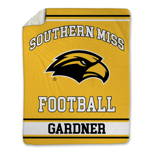 Southern Miss - NCAA Football : Denzel Gardner - Blanket-0