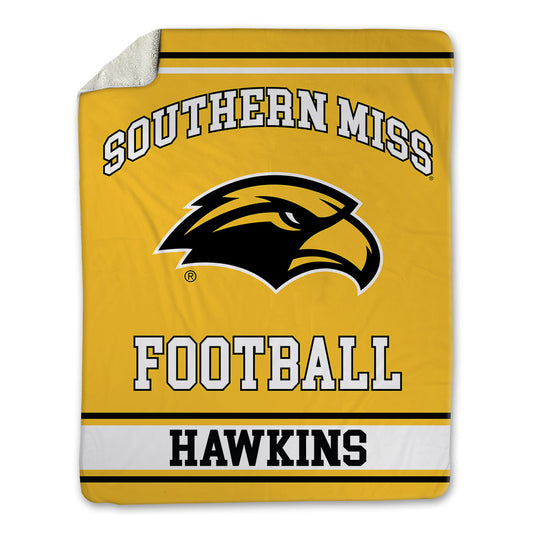 Southern Miss - NCAA Football : JJ Hawkins - Blanket-0