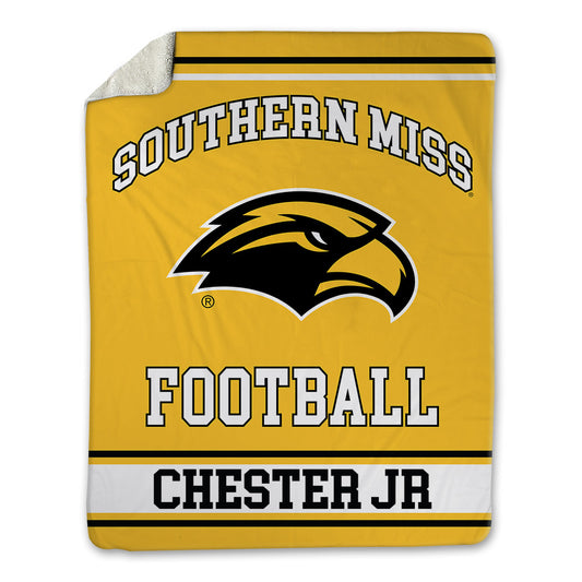 Southern Miss - NCAA Football : Carl Chester Jr - Blanket-0