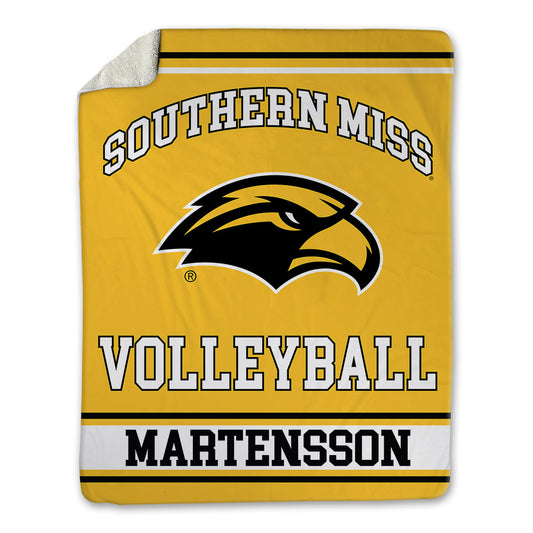 Southern Miss - NCAA Women's Volleyball : Gabriela Martensson - Blanket-0